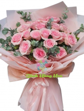 Bó hoa hồng nhập khẩu Christa - Chân Ái (TY 786)